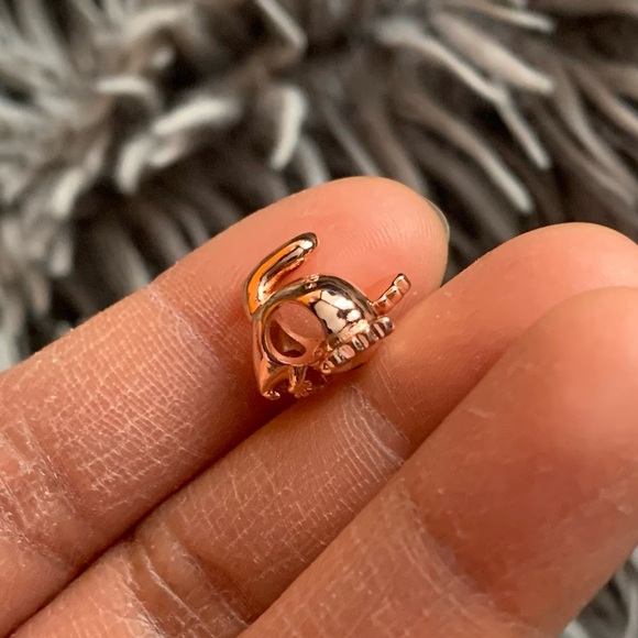 NWOT Mexican Axolotl Embraces Heart Gemstone Bead Charm Sterling Silver 925 - Picture 7 of 11